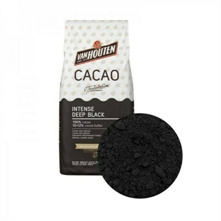 Какао порошок B.Callebaut Черный, жирность 12%, 1 кг