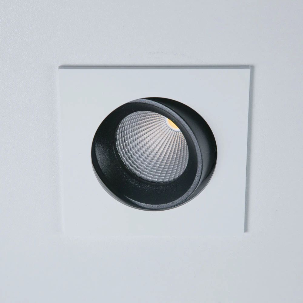 Citilux Альфа CLD001KNW4 LED Встраиваемый светильник Белый Чёрный