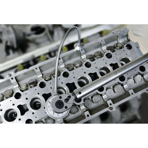 KING TONY (34660A) Угломер 3/4" с магнитным держателем