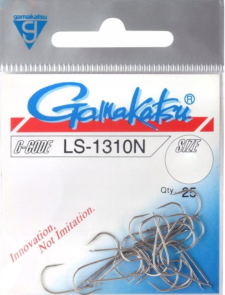 Крючок Gamakatsu Hook LS-1810N Nickel №14