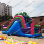 Детский надувной батут-горка "Двойной эффект-2" 9*4*6 м