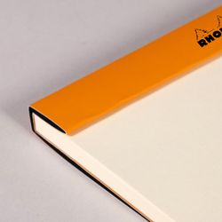 Блокнот Rhodia Basics №18 нелинованный 90 гр оранжевый (182007C) 5