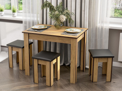 СО 1 стол обеденный Дуб золотой