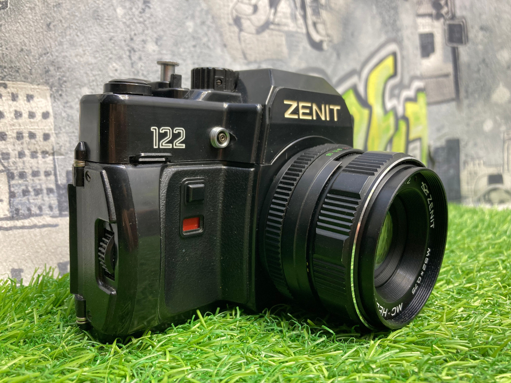 Zenit 122 + MC Helios-44M-4