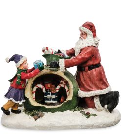 XM-763 Новогодняя миниатюра с подсветкой