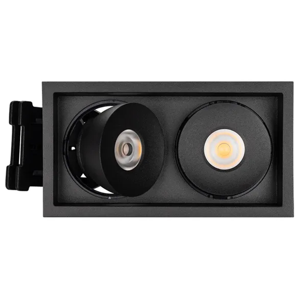 Светильник CL-SIMPLE-S148x80-2x9W Day4000 (BK, 45 deg) (Arlight, IP20 Металл, 3 года) 026877