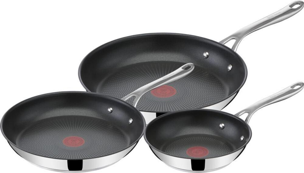 Набор посуды Tefal Jamie Oliver 3 предмета 20/24/28 cм E304S344
