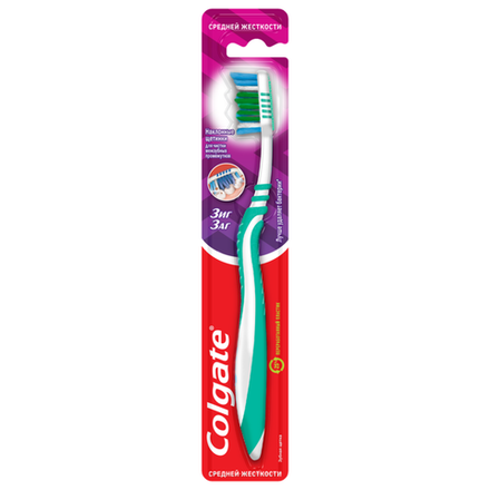 Зубная щетка Colgate Зиг заг Многофункциональная средняя