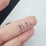 Буква "В", сталь, 9мм, литера, алфавит