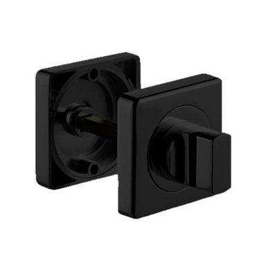 Завертка ARCHIE OL-C BL сантехн. квадратная, матовый черный