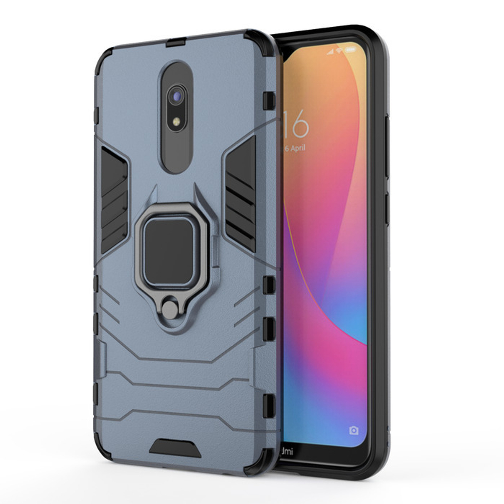 Противоударный чехол с кольцом Panther Case для Xiaomi Redmi 8 / 8A