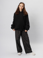 Брюки утепленные черные