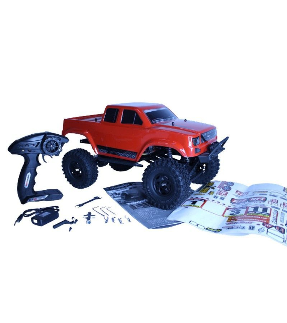 Радиоуправляемый трофи Remo Hobby Trial Rigs Truck 10275 (красный) 4WD 2.4G 1/10 RTR (2)