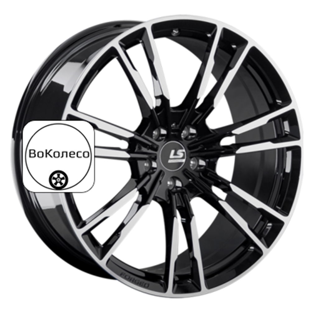 8,5x19/5x112 ET38 D66,6 LS FG06 BKF (конус, C570) LS Forged