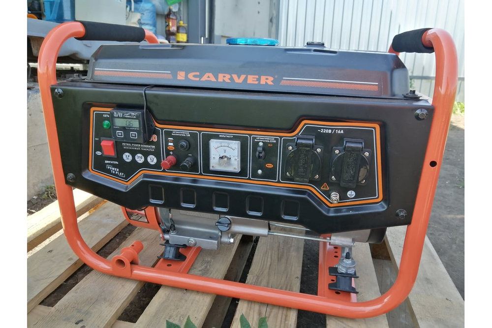 Бензиновый генератор CARVER PPG-3900