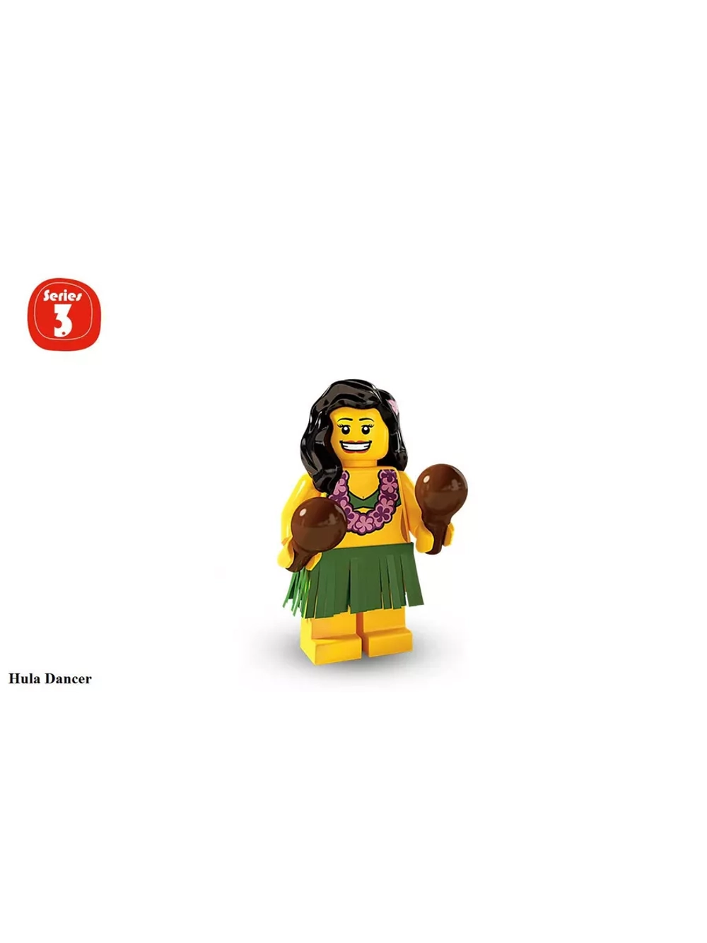 LEGO Collectable Minifigures 8803 Серия 3 Танцовщица в Хуло