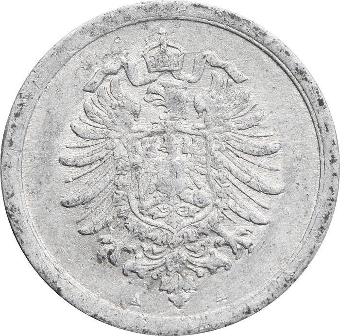 1 пфенниг 1917 Германия XF