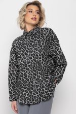 Рубашка Дарлин (серо-черная) Б14960-18М LT Collection