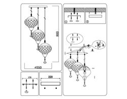 Ambrella Подвесной светильник Loft TR8444