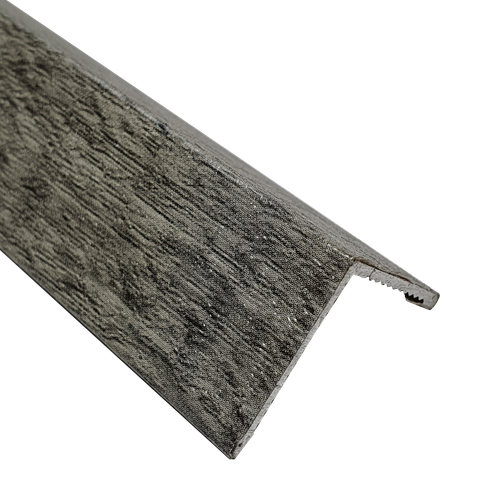 Угол 20*20мм "DO-4" 2,7м Дуб графитовый (47) ламинир. алюм.
