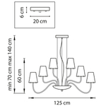 Подвесная люстра Diafano Lightstar 758212