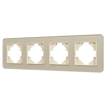 Рамка стеклянная FRM-OMALI-SFGS-4-GD (Arlight, -) 049719