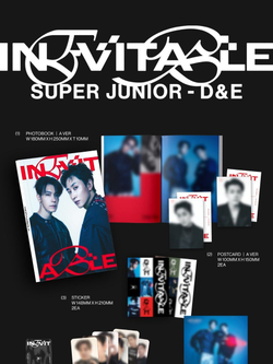 Альбом SUPER JUNIOR D&E - INEVITABLE 6th Mini Album RANDOM Version