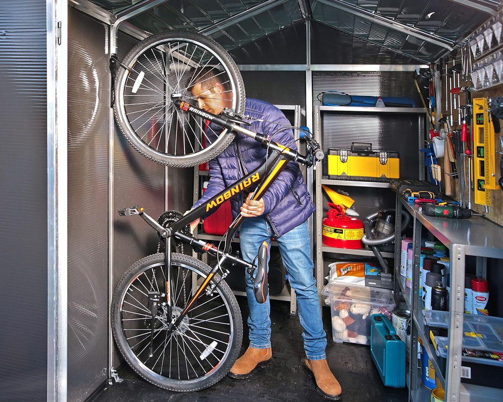 Сарай из поликарбоната Palram Rubicon 6x8 grey