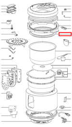 Прокладка крышки мультиварки Moulinex (Мулинекс) - SS-994572
