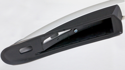 Рейлинги Can Otomotiv на крышу MAZDA CX-9 2006-2016 (Crown, Алюминий, В штатные места, серебристый) арт.MAC9.73.0128