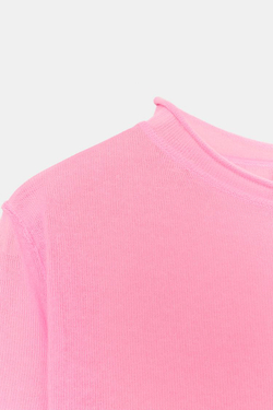 ZARA ТОНКИЙ СВИТЕР, МЯГКИЙ РОЗОВЫЙ