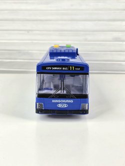 Игровая машинка Автобус со светом и звуком синий (202388598)