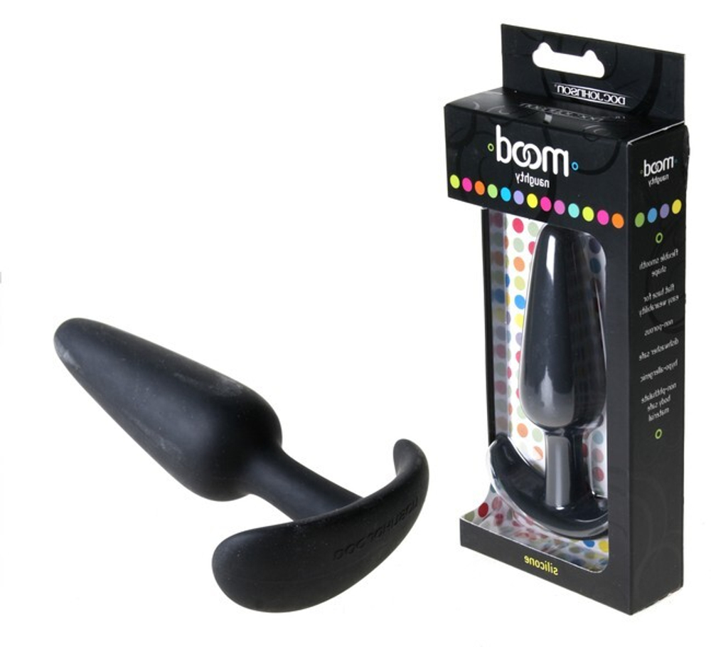 Анальная пробка для ношения Mood Naughty (средняя) (Цвет: черный)