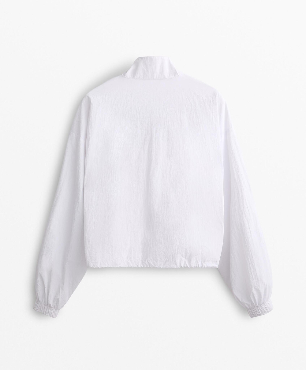 Oysho Спортивная куртка, белый