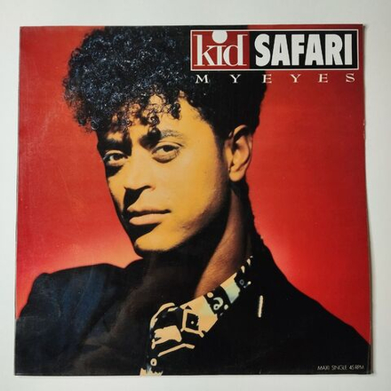 Винтажная виниловая пластинка LP Kid Safari My Eyes (Spain 1991) Maxi Single 45 RPM