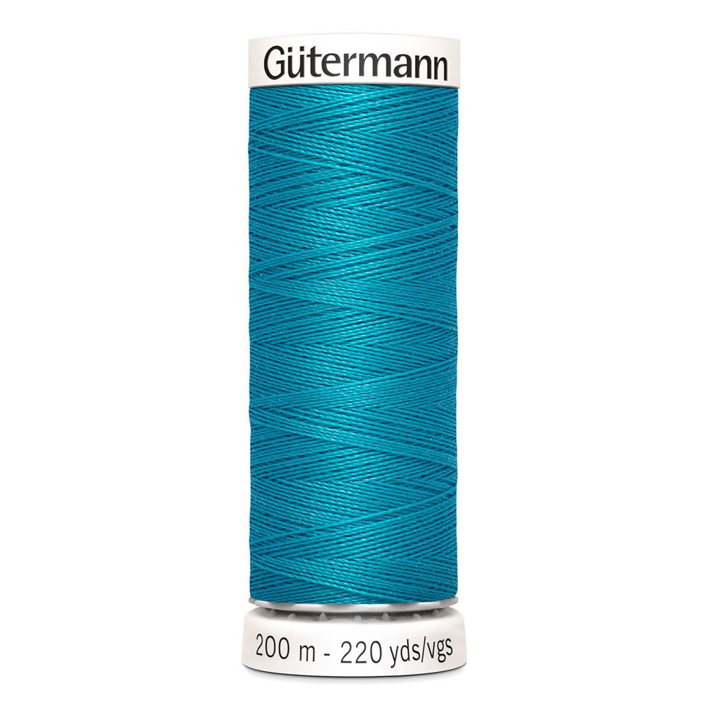 Нитки универсальные Gutermann Sew-all 100 (200 метров), 5 кат. | 946 т.бирюзово-голубой