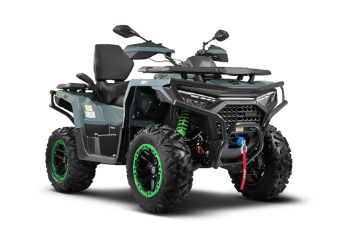 Квадроцикл HND QRX 650 EPS SE серо-зеленый