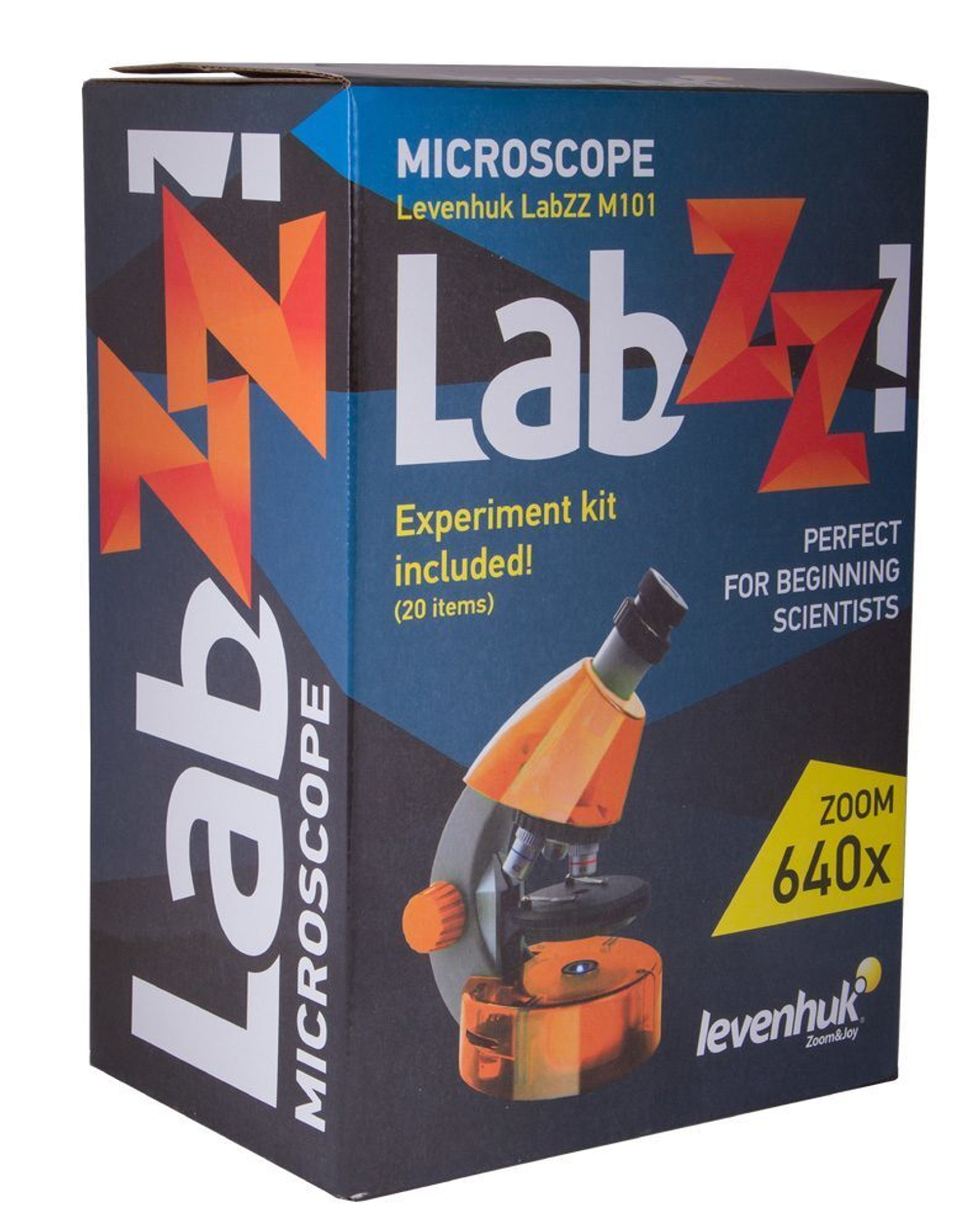 Микроскоп Levenhuk LabZZ M101 Orange\Апельсин