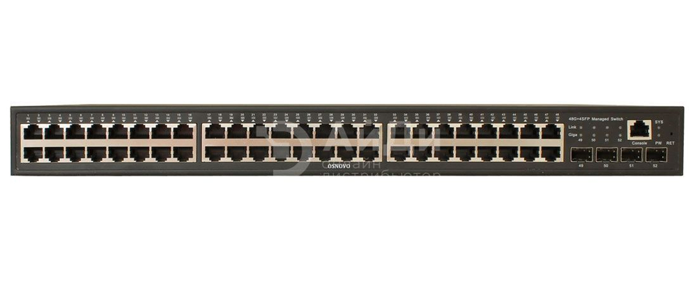 Коммутатор OSNOVO SW-84804/L(800W)