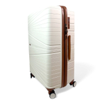 Большой чемодан Mironpan 23103, Молочный, XL