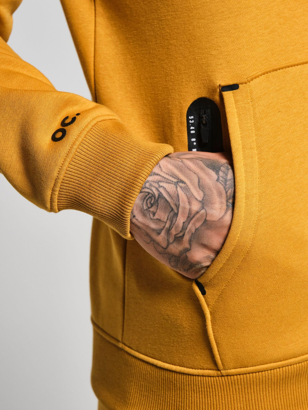 Толстовка мужская ORIGINAL CREATOR ZIP HOODIE, Желтый