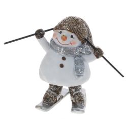 GAEM Фигурка декоративная "Снеговик", L5,5 W5 H7,5 см, 2в.