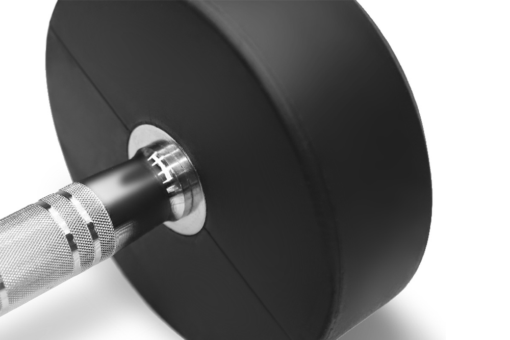 Комплект обрезиненных гантелей 5 пар от 27,5 до 37,5 кг HD51D2A-27,5-37,5