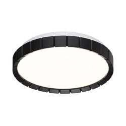 7649/CL PALE SN 142 Светильник пластик/белый/черный LED 30Вт 4000К D336 IP43 ATABI BLACK