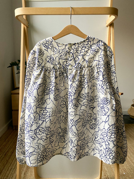 Новая льняная блузка Bonpoint, 164