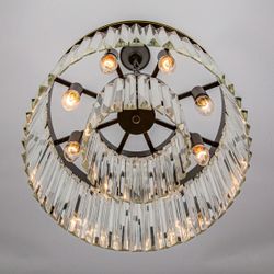 Citilux Мартин CL332081 Люстра хрустальная подвесная Прозрачная