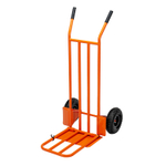 Тележка ручная 2-х колесная, усиленная, г/п 250кг, откидная платформа 530х400мм Сибртех