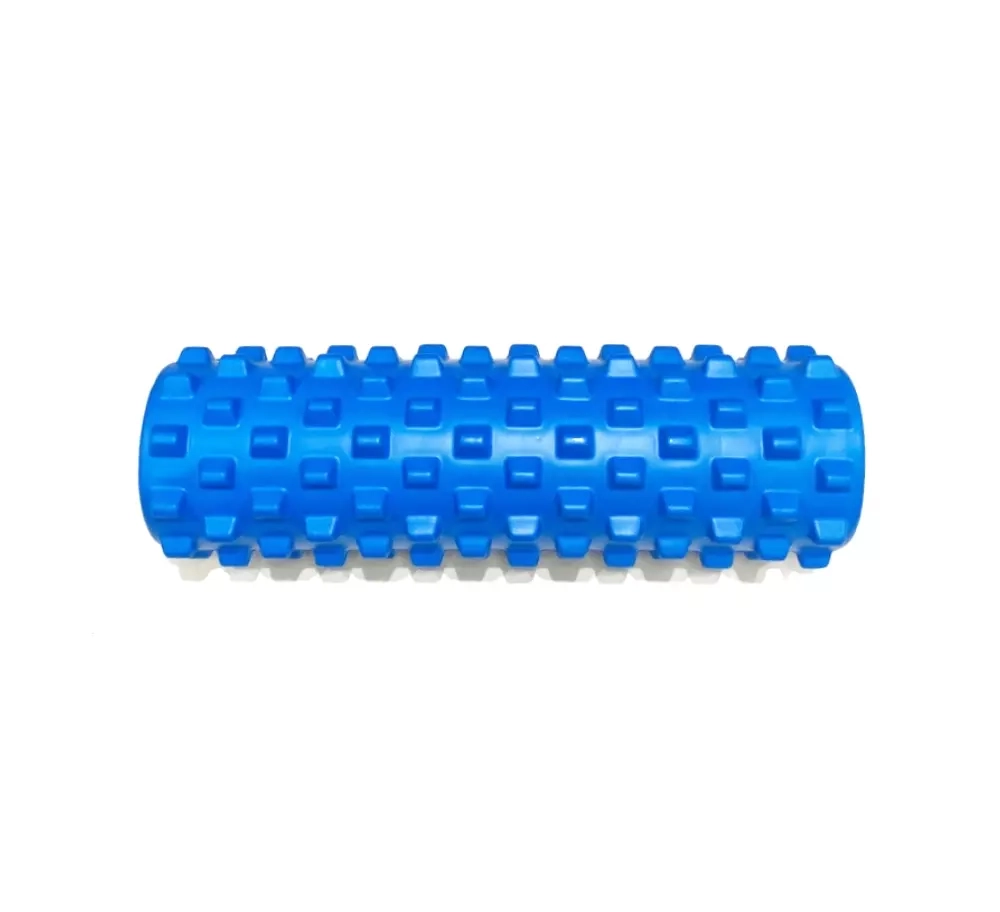Ролик массажный для йоги Coneli Yoga Wolf tooth 45x14 см синий
