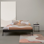 Ковер из хлопка бежевого цвета с авторским принтом из коллекции freak fruit, 200х300 см