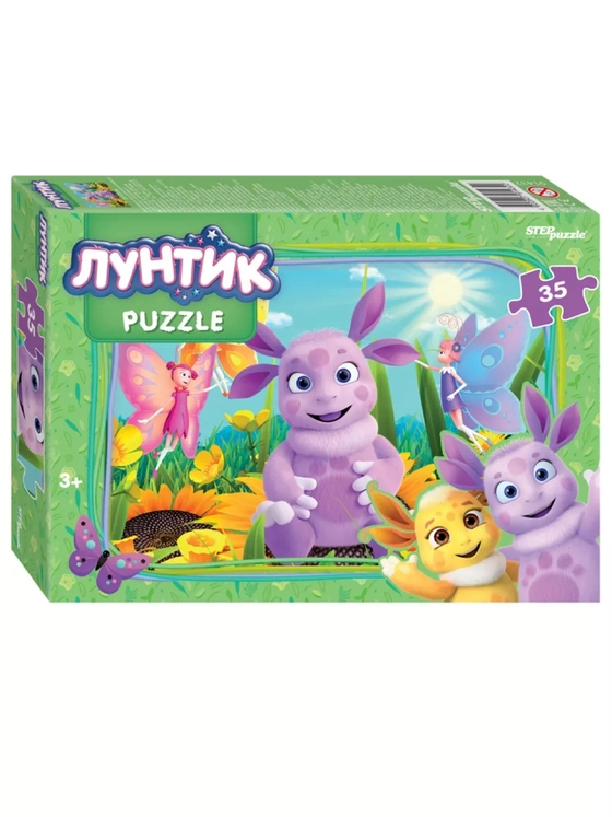 Пазл Лунтик, 35 элементов
